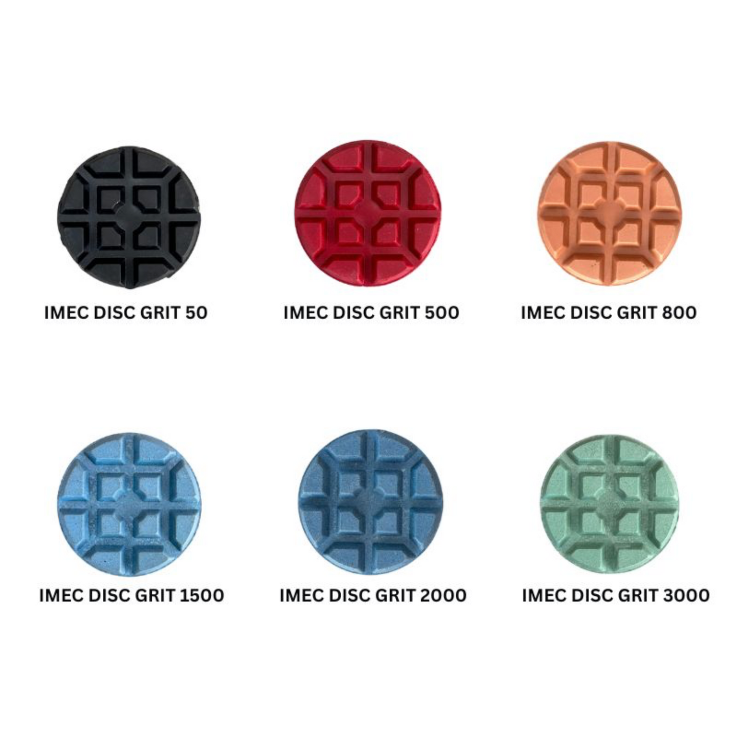 IMEC Disc Grit Diamond Pad 4 Inch, 10mm More Thick | Professional Floor Restoration