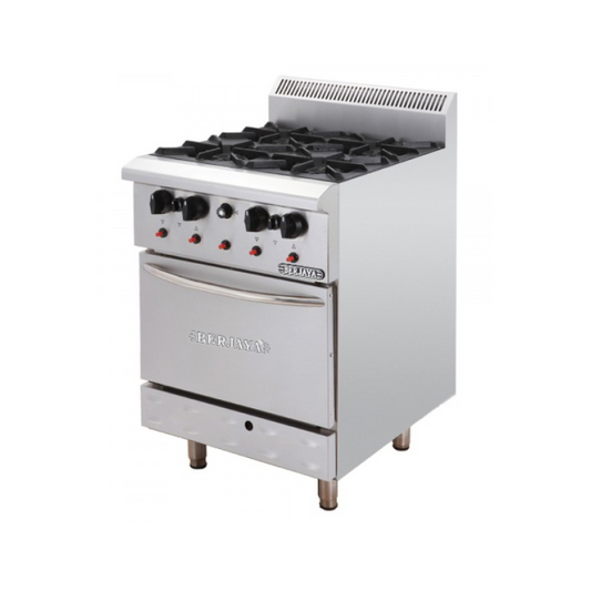 Stainless Steel Oven (4 Burners)
